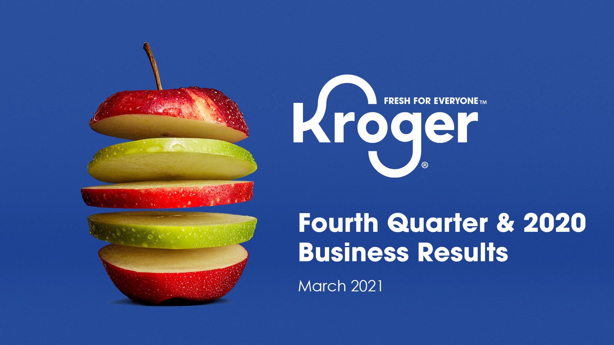 Q4 and FY20 Earnings Graphic – The Kroger Co.